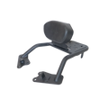 MotoCare Carrier with Backrest for Honda CB300F | Luggage Rack with Passenger Comfort Support