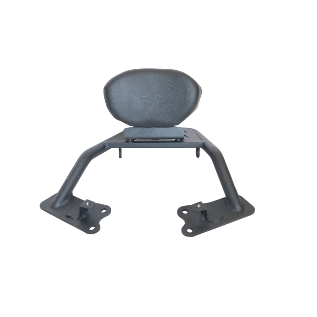 MotoCare Carrier with Backrest for Honda CB300F | Luggage Rack with Passenger Comfort Support