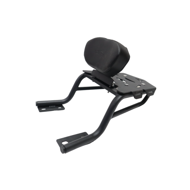 MotoCare Backrest Carrier for Royal Enfield Continental GT 650 | Comfortable Passenger Support & Luggage Rack