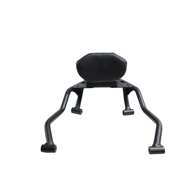 MotoCare Carrier with Backrest for Guerrilla 450 – Rear Luggage Rack with Pillion Support