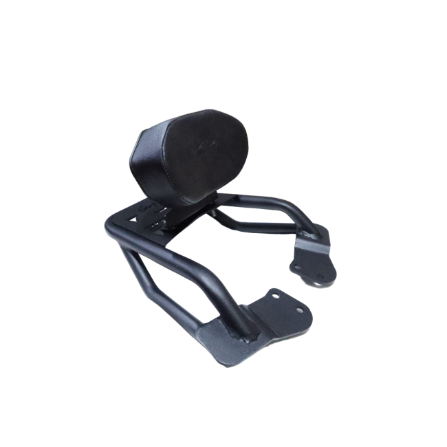 MotoCare Carrier with Backrest for Hero Xtreme 125R | Heavy Duty Luggage Rack with Pillion Back Support
