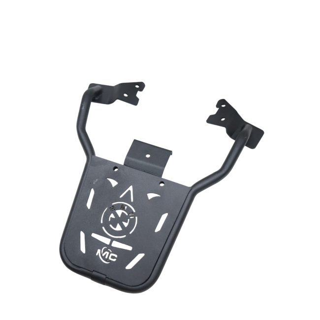 BMW G 310 R Pipe Carrier with Plate – Motocare Luggage Carrier Rack | Heavy-Duty Rear Carrier for BMW G310R