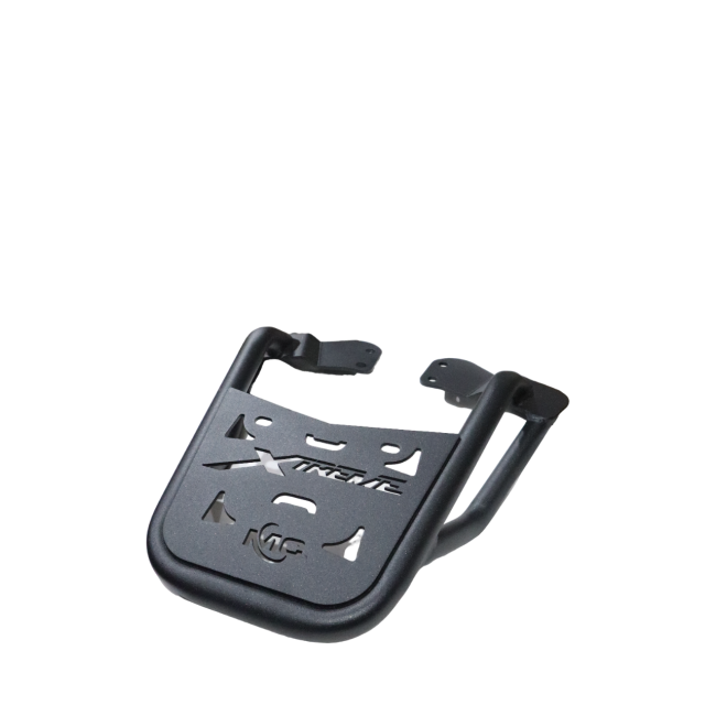 MotoCare Carrier with Plate for Hero Xtreme 125R | Heavy Duty Luggage Rack & Rear Carrier Plate