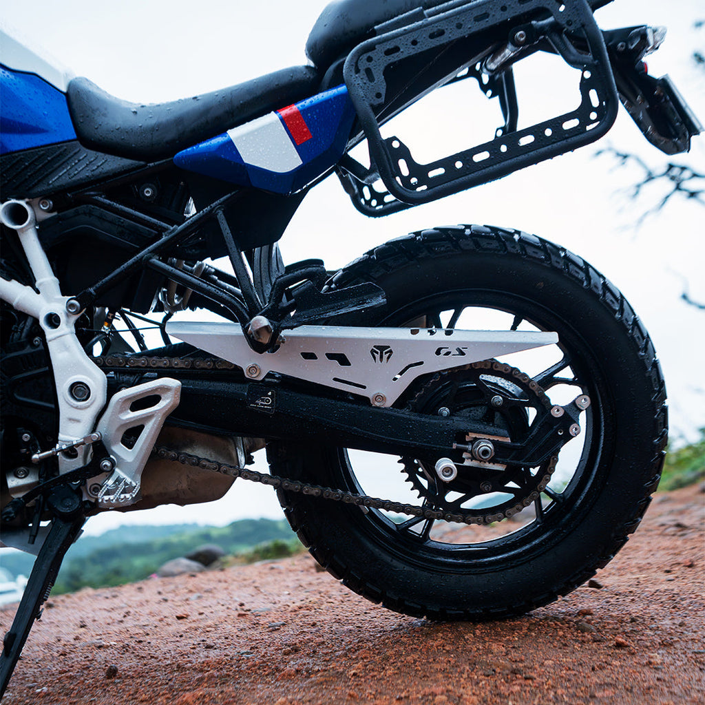 CHAIN GUARD ALUMINIUM FOR BMW F450 GS
