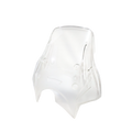 MotoCare Clear Polycarbonate Visor for Royal Enfield Hunter 350 | Durable Windshield Protector