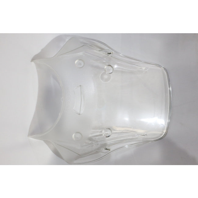 MotoCare Clear Polycarbonate Visor for Royal Enfield Hunter 350 | Durable Windshield Protector