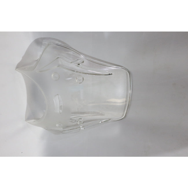 MotoCare Clear Polycarbonate Visor for Royal Enfield Hunter 350 | Durable Windshield Protector