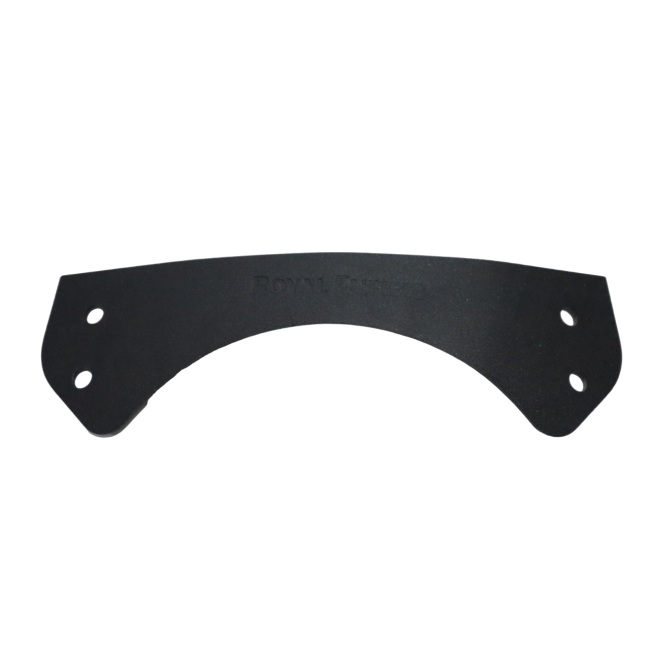 MotoCare Clear Small Visor for Royal Enfield Hunter 350 | Windshield Wind Deflector