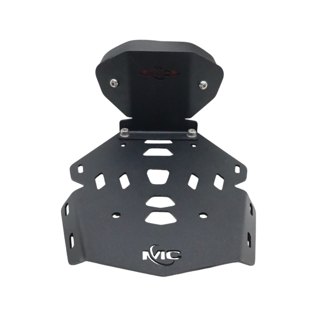 MotoCare CNC Carrier with Backrest for TVS Apache RTX 300