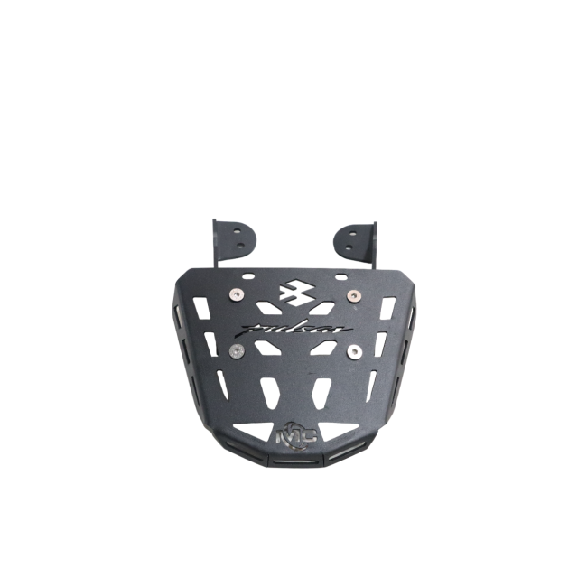 MotoCare CNC Plate Carrier for Bajaj Pulsar NS400Z | Heavy Duty Underbody Protection Guard