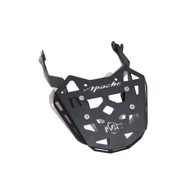 MotoCare CNC Plate Carrier for TVS Apache RTR 310 | Heavy Duty Underbody Protection Plate | Precision Machined Engine Guard