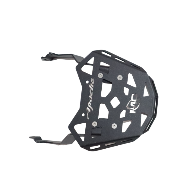 MotoCare CNC Plate Carrier for TVS Apache RTR 310 | Heavy Duty Underbody Protection Plate | Precision Machined Engine Guard