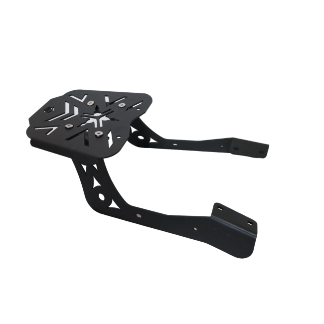Motocare CNC Carrier Plate for Yamaha FZ-X | Heavy Duty Rear Luggage Rack Plate | Premium Bike Carrier Base