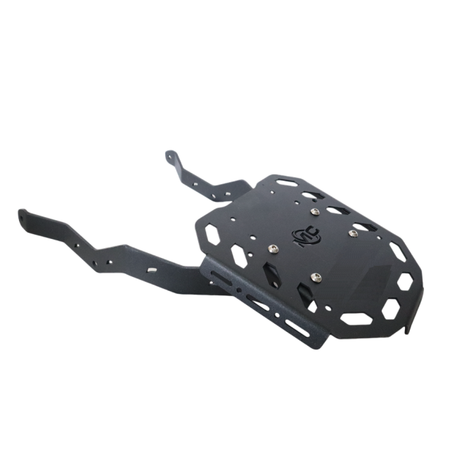 MotoCare CNC Carrier Plate for Harley Davidson X440 – Heavy Duty Rear Luggage Rack Mounting Plate