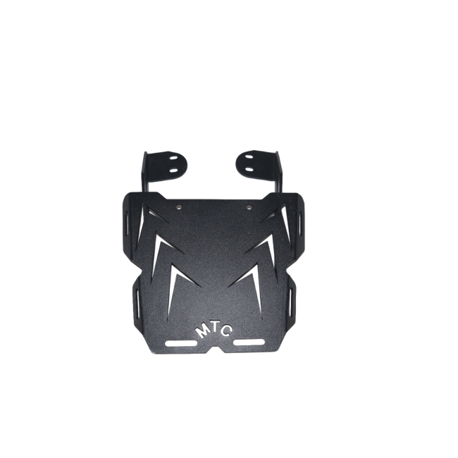 MotoCare CNC Carrier Plate for Bajaj Pulsar NS200 | Heavy Duty Luggage Rack & Bike Utility Plate