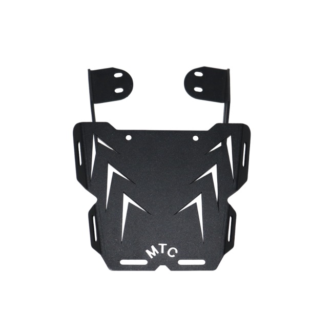 MotoCare CNC Carrier Plate for Bajaj Pulsar NS200 | Heavy Duty Luggage Rack & Bike Utility Plate