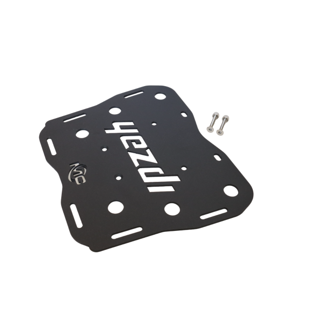 MotoCare CNC Carrier Plate for Yezdi Adventure | Heavy Duty Rear Luggage Mount Plate with Secure Mounting System for Touring & Off-Road Riding