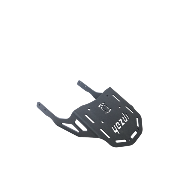 MotoCare CNC Carrier Plate for Yezdi Scrambler | Heavy Duty Luggage Rack