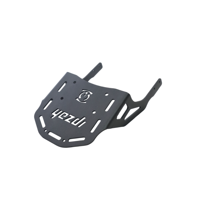 MotoCare CNC Carrier Plate for Yezdi Scrambler | Heavy Duty Luggage Rack