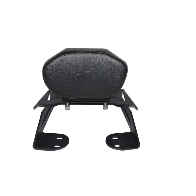 MotoCare CNC Carrier Plate with Backrest for Bajaj Pulsar NS200 | Heavy Duty Luggage Rack & Pillion Support