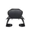 MotoCare CNC Carrier Plate with Backrest for Bajaj Pulsar NS200 | Heavy Duty Luggage Rack & Pillion Support
