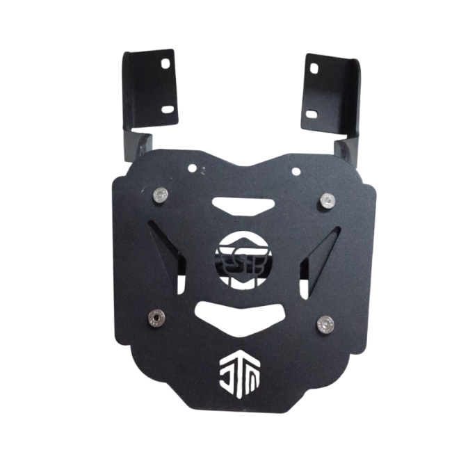MotoCare CNC Carrier with Plate for Royal Enfield Interceptor 650 – Rear Luggage Rack Mount