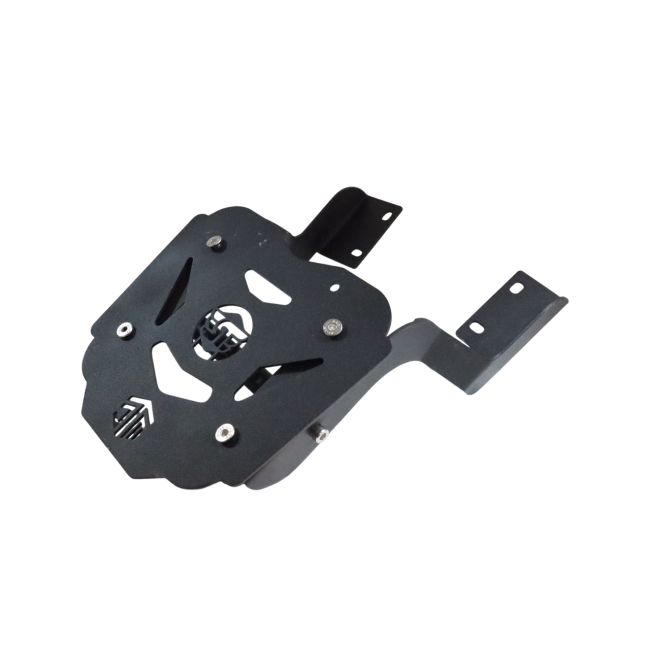 MotoCare CNC Carrier with Plate for Royal Enfield Interceptor 650 – Rear Luggage Rack Mount