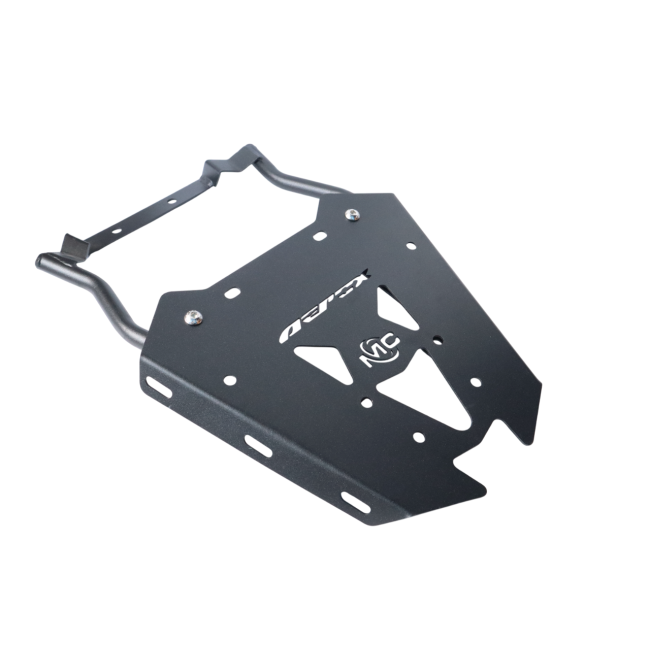 Motocare CNC Carrier with Plate for Yamaha Aerox 155 | Heavy Duty Rear Luggage Rack Plate | Premium Scooter Carrier