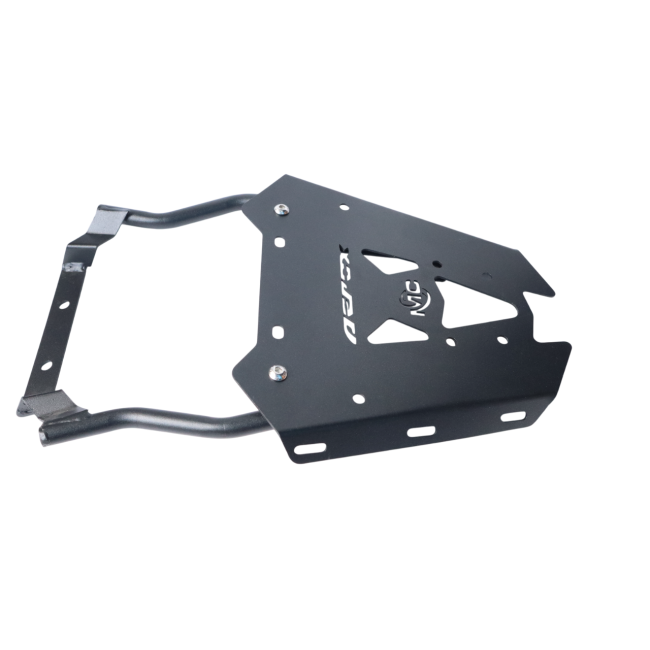 Motocare CNC Carrier with Plate for Yamaha Aerox 155 | Heavy Duty Rear Luggage Rack Plate | Premium Scooter Carrier