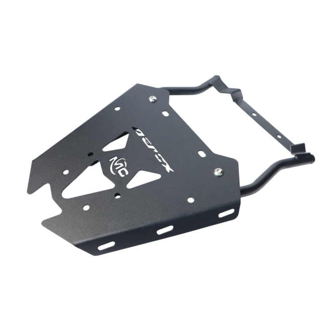 Motocare CNC Carrier with Plate for Yamaha Aerox 155 | Heavy Duty Rear Luggage Rack Plate | Premium Scooter Carrier