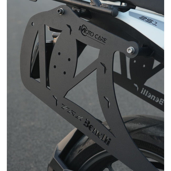 Motocare CNC Saddle Stay for Benelli TRK 251 – Heavy Duty Saddle Bag Mount | Luggage Carrier Support | Touring Ready