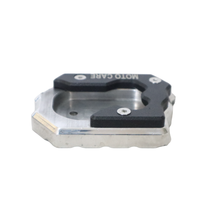 MotoCare CNC Side Stand Extender for Royal Enfield Classic 650 – Anti-Slip Foot Plate
