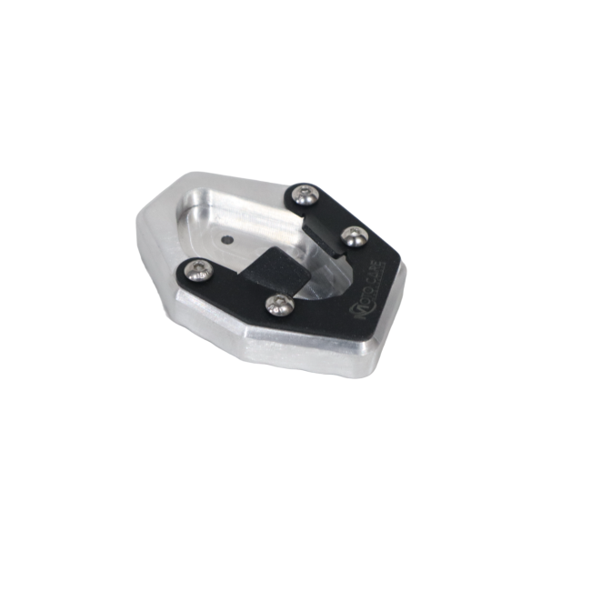 MotoCare CNC Side Stand Extender for Royal Enfield Himalayan 450 | Parking Stability Plate