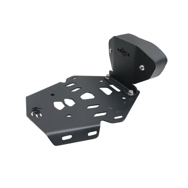 MotoCare CNC Carrier with Backrest for TVS Apache RTX 300