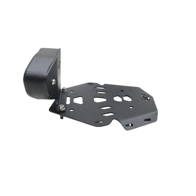 MotoCare CNC Carrier with Backrest for TVS Apache RTX 300