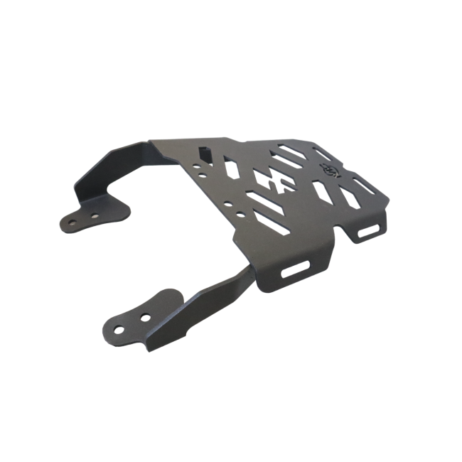Motocare CNC Carrier Plate for Bajaj Pulsar N160 / F250 | Heavy Duty Rear Luggage Rack Base Plate | Bike Touring Accessory