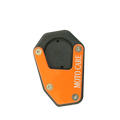 Motocare CNC Side Stand Extender (Orange) for KTM Adventure 250/390 | Foot Enlarger Plate