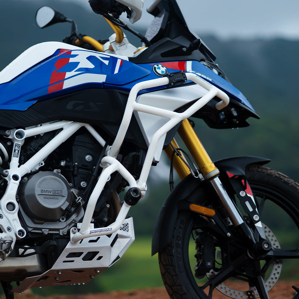 APEX CRASH GUARD(WHITE) FOR BMW F450 GS