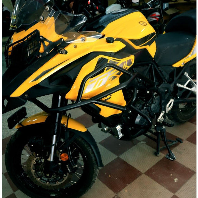 Motocare Crash Guard for Benelli TRK 502 – Heavy Duty Engine Protection | Motorcycle Frame Guard | Easy Install