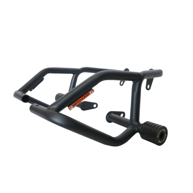 MotoCare Heavy Duty Crash Guard with Dual Sliders for Yezdi Roadster