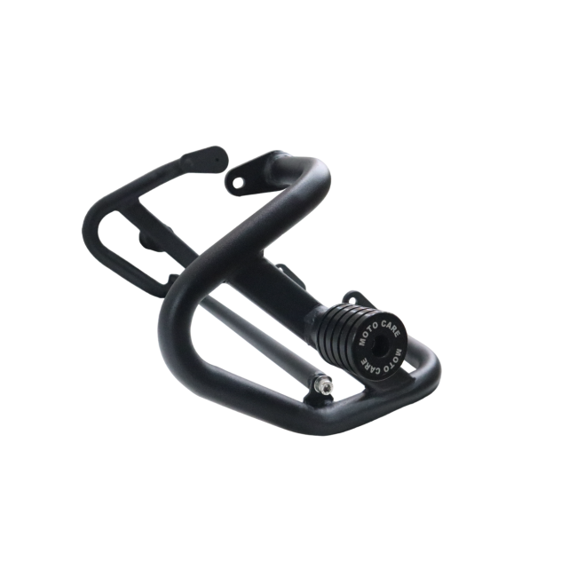 Motocare Small Crash Guard with Dual Sliders for Bajaj Pulsar NS400Z | Engine Protection Guard | Compact Bike Safety Accessory