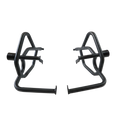 MotoCare Crash Guard with Dual Sliders for TVS Apache RTR 310 | Heavy Duty Engine Protection Guard | Frame Slider Safety System