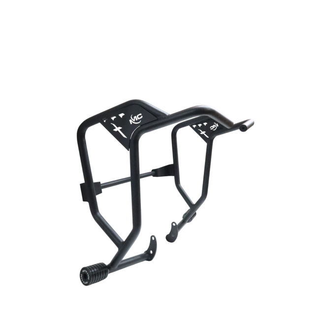MotoCare Crash Guard with Dual Sliders for Honda CB200X | Heavy Duty Engine Protection Guard | Premium Bike Safety Crash Bar