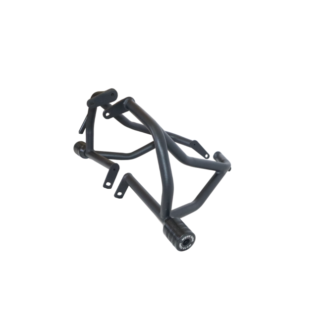 MotoCare Crash Guard with Dual Sliders for Honda CB350 | Heavy Duty Engine Protection Frame