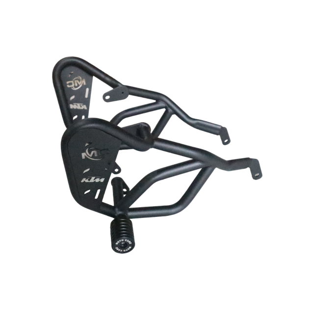 MotoCare Dual Slider Crash Guard for KTM Duke 250/390 BS6 | Heavy Duty Engine Protection Guard