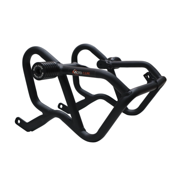 BMW G 310 R Crash Guard with Dual Sliders – Motocare Heavy-Duty Engine Protection Guard | Frame Slider Crash Bar for BMW G310R