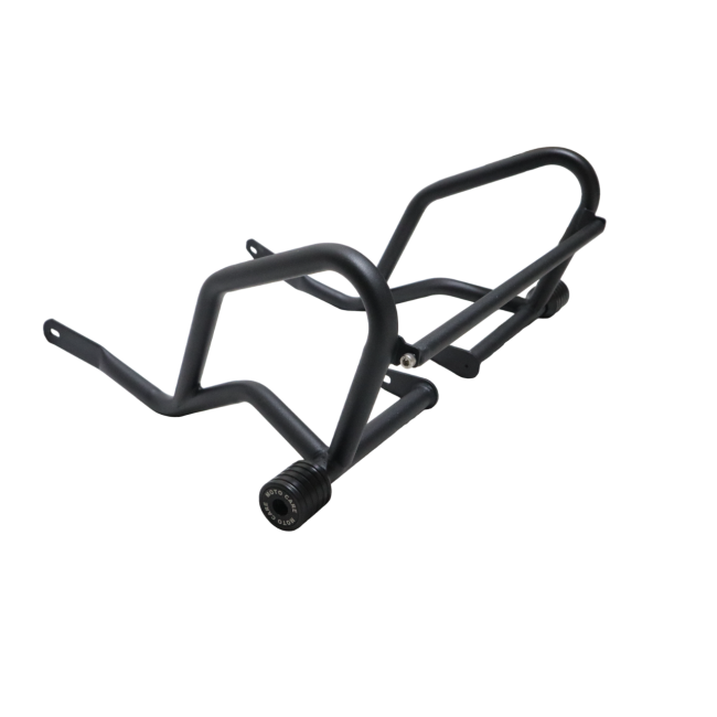 Motocare Dual Slider Crash Guard for Suzuki Gixxer 250 | Heavy Duty Engine Protection Guard