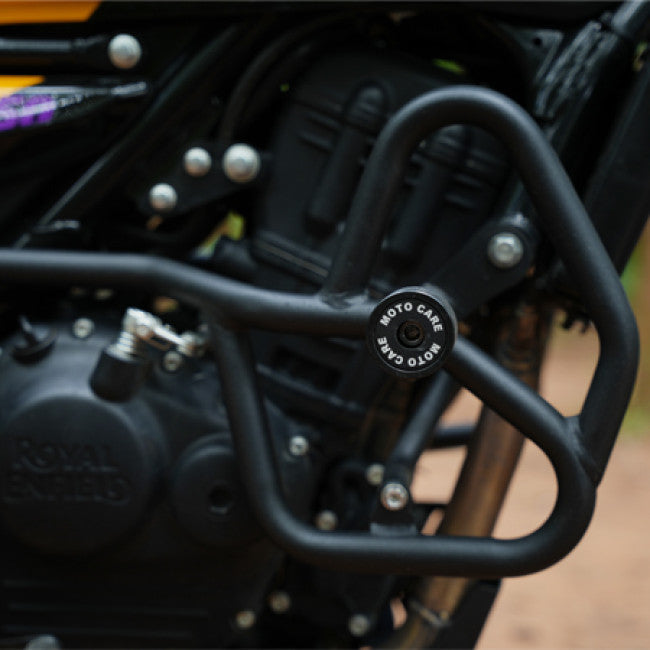MotoCare Crash Guard with Dual Sliders for Guerrilla 450 – Engine Protection Guard