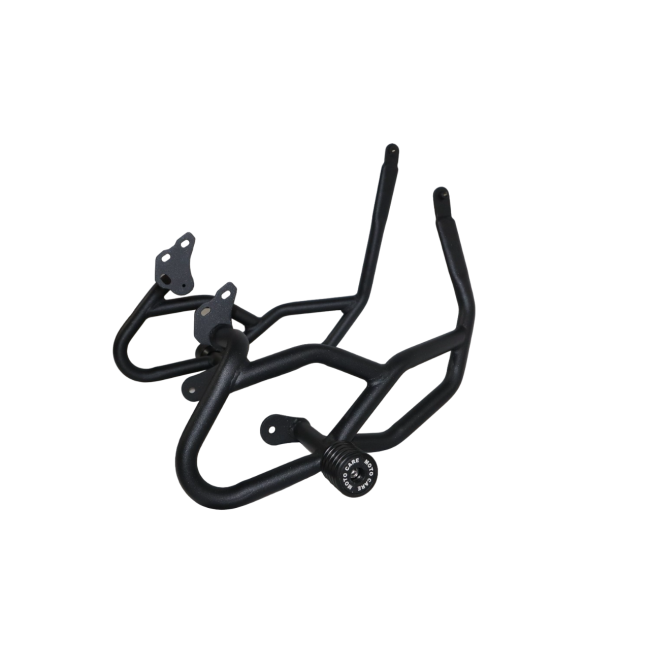 MotoCare Crash Guard with Dual Sliders for Royal Enfield Himalayan 450 | Engine Protection Frame