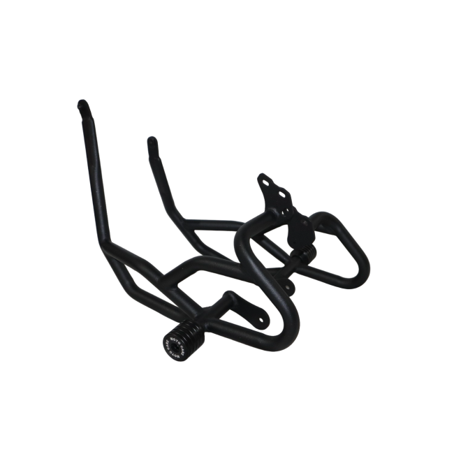 MotoCare Crash Guard with Dual Sliders for Royal Enfield Himalayan 450 | Engine Protection Frame